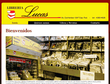 Tablet Screenshot of librerialucas.com